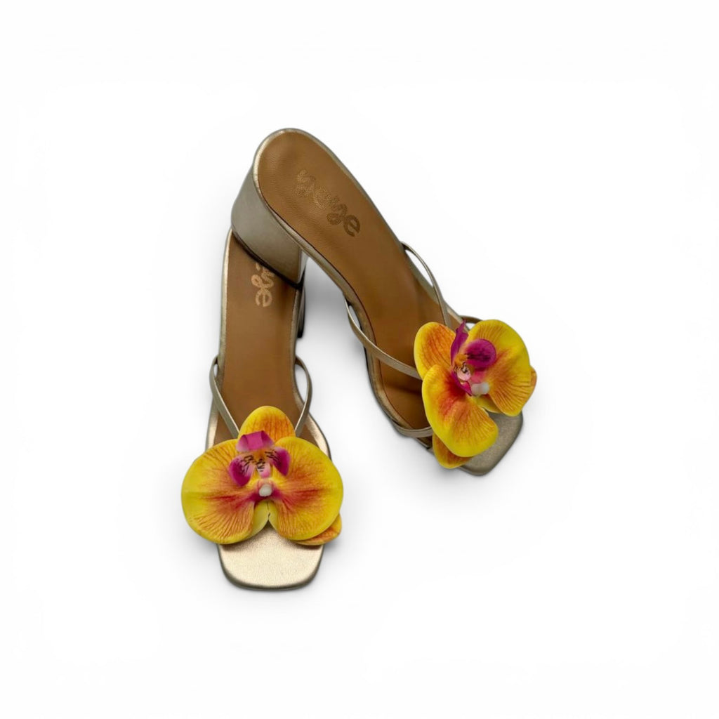 Sunrise Orchid Heels