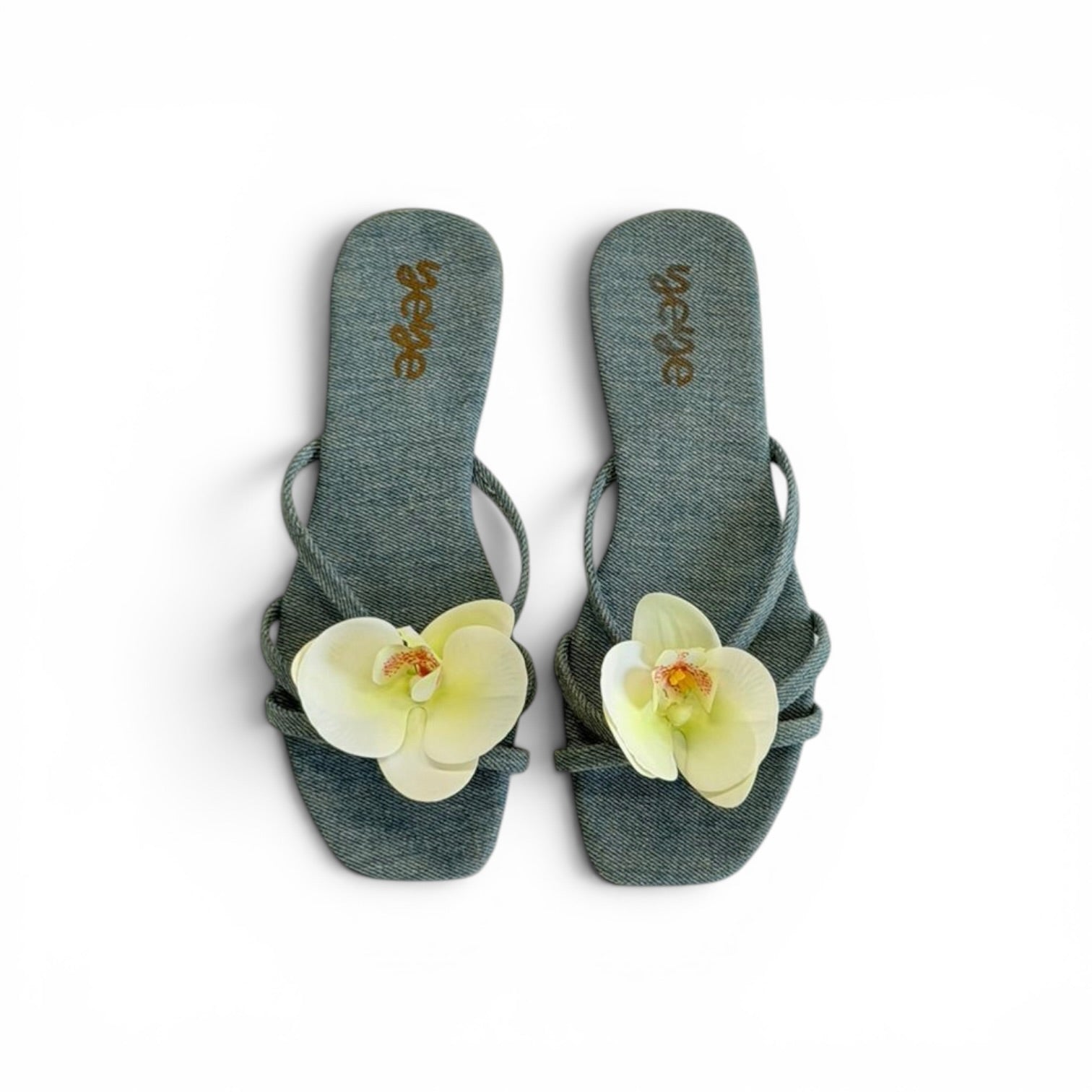 White Orchids Sandals