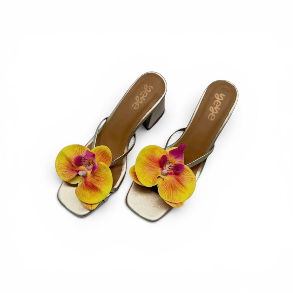 Sunrise Orchid Heels