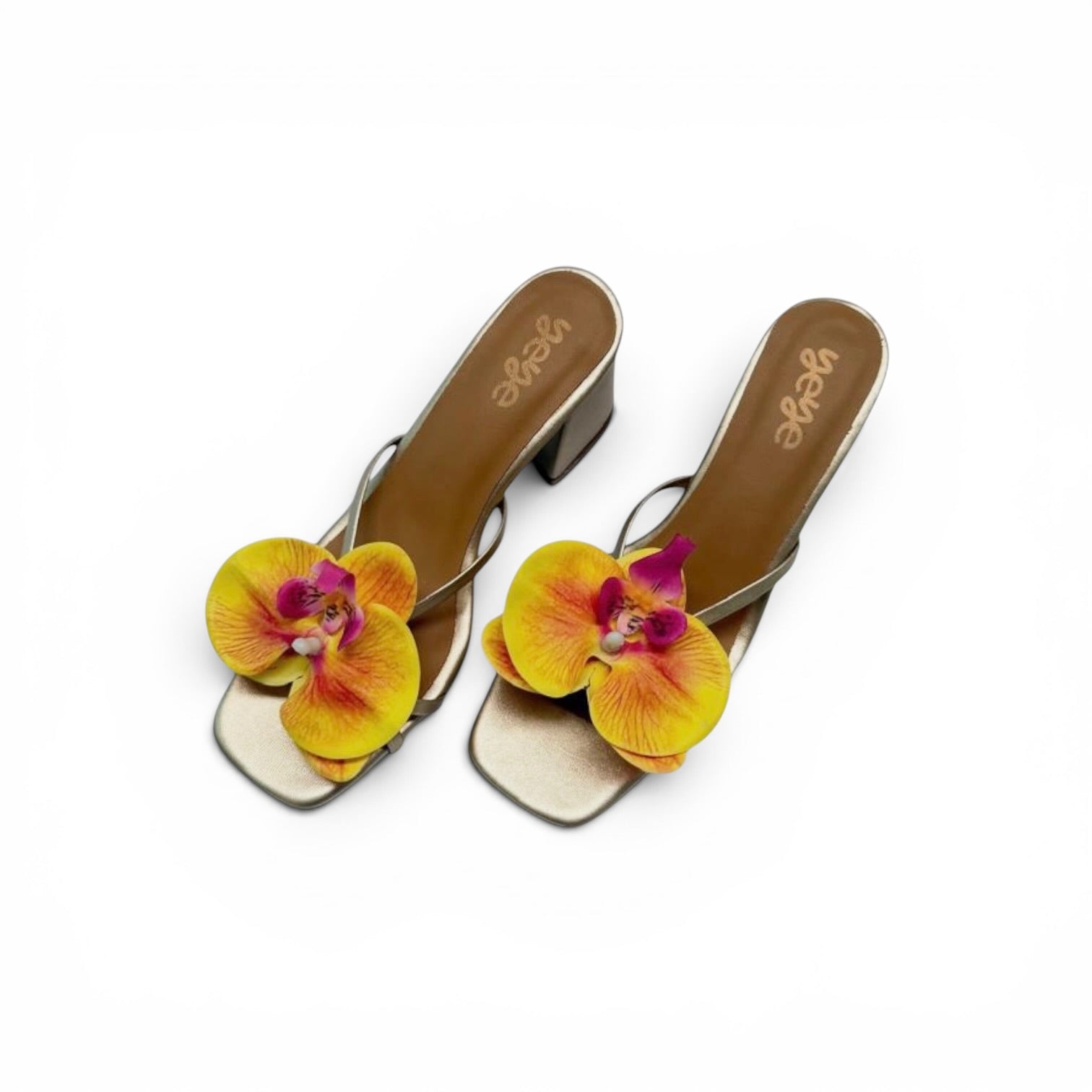 Sunrise Orchid Heels