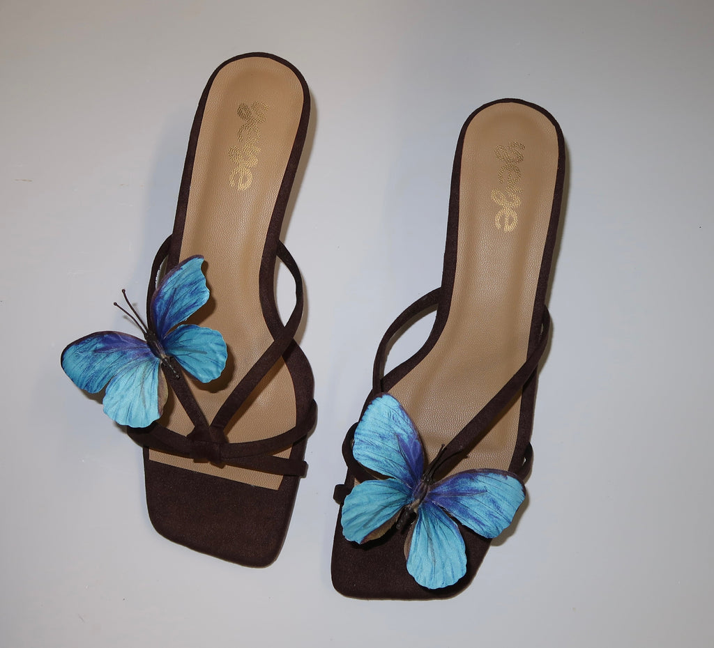 Blue Strikes - Kitten Heel