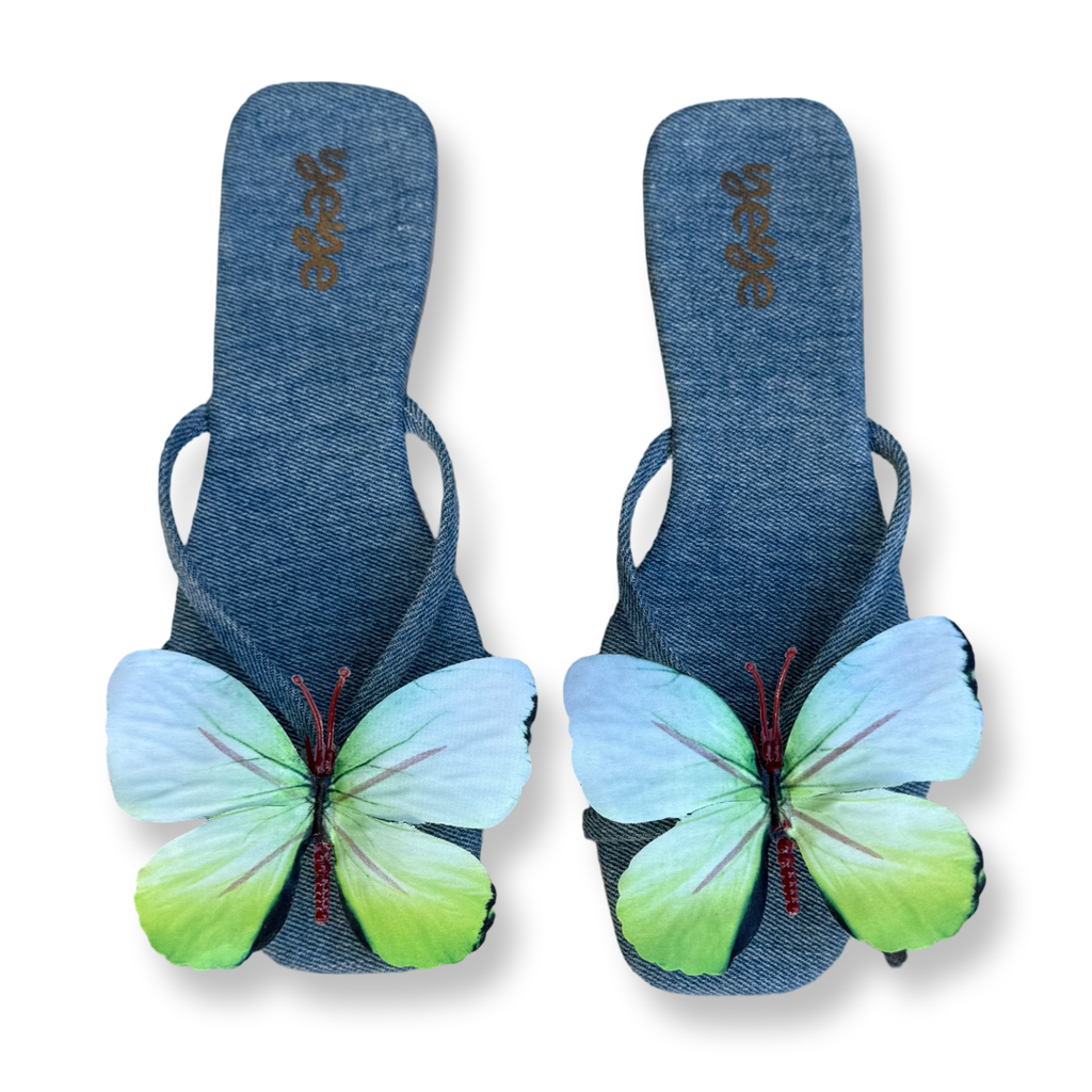 Vibrant Green Sandals