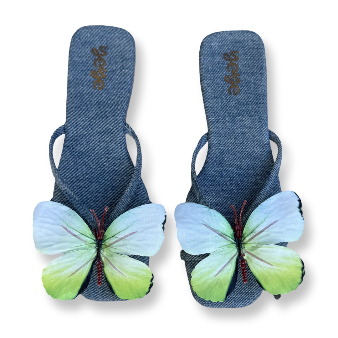 Vibrant Green Sandals