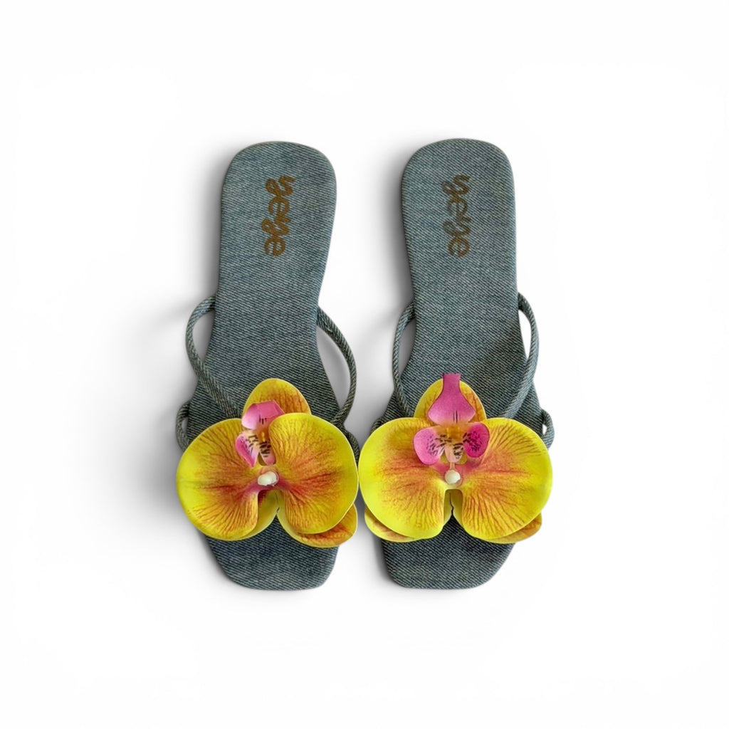Sunrise Orchid Sandals