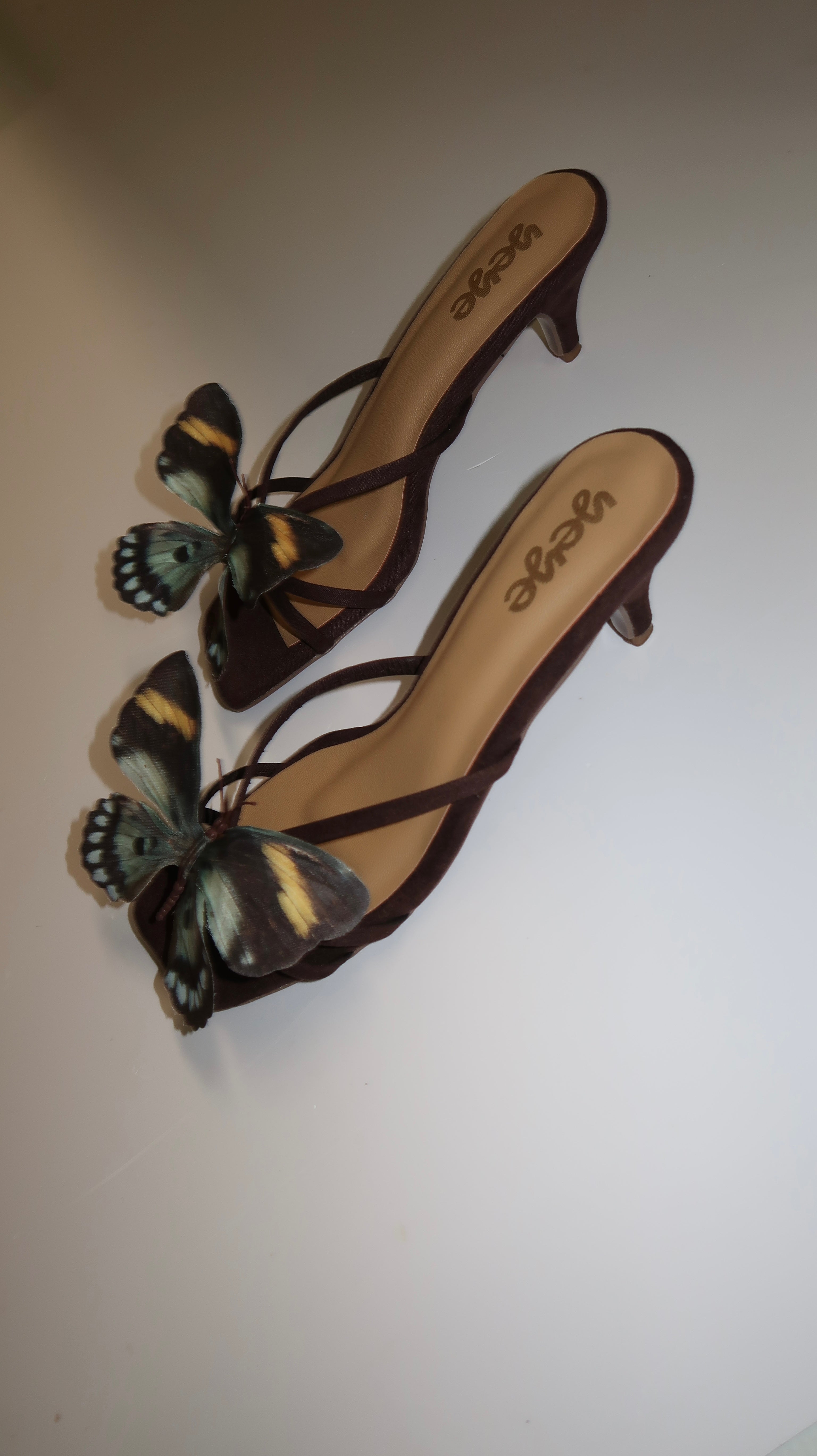 Butterfly Effect Kitten Heels