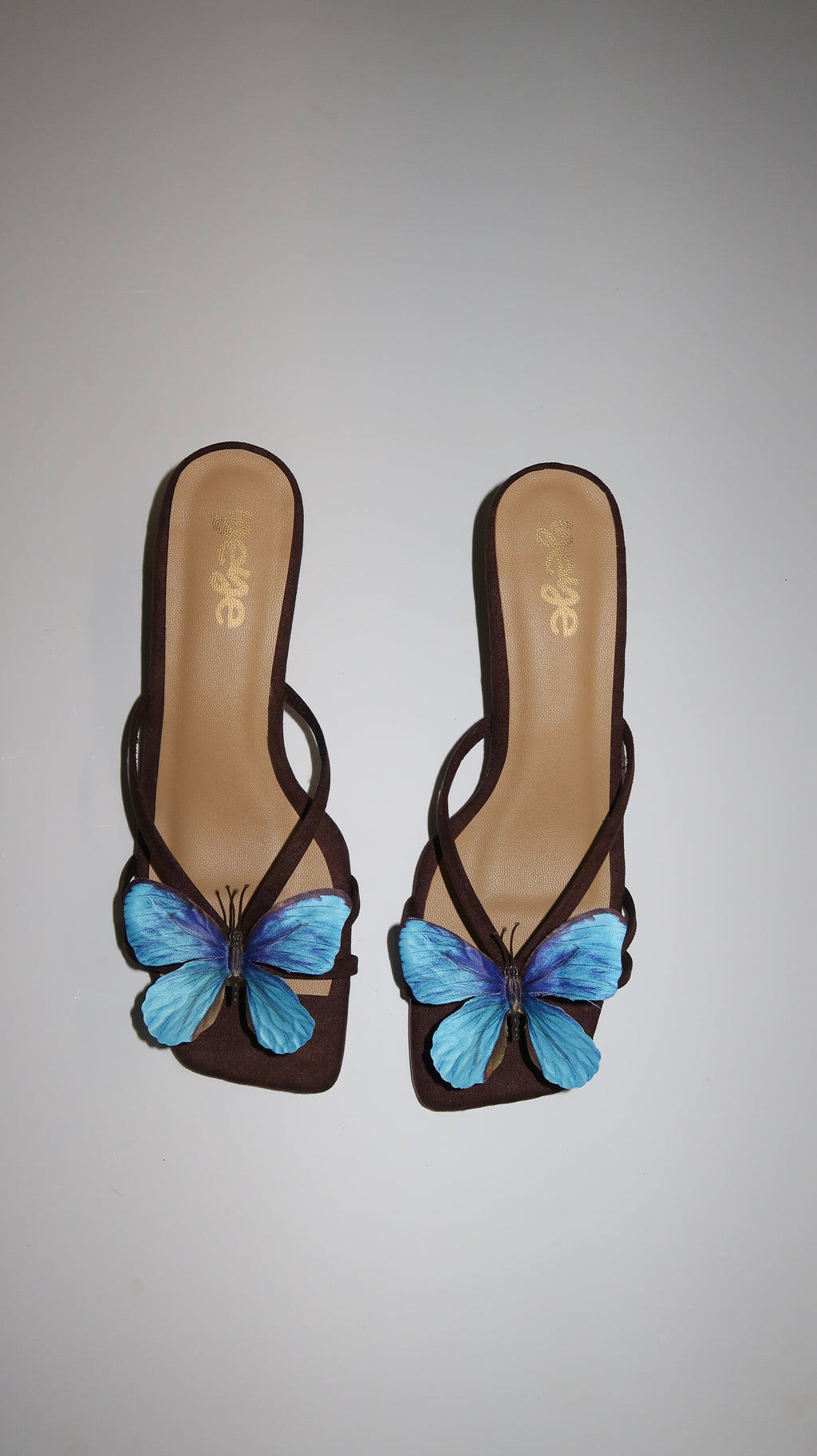 Blue Strikes - Kitten Heel