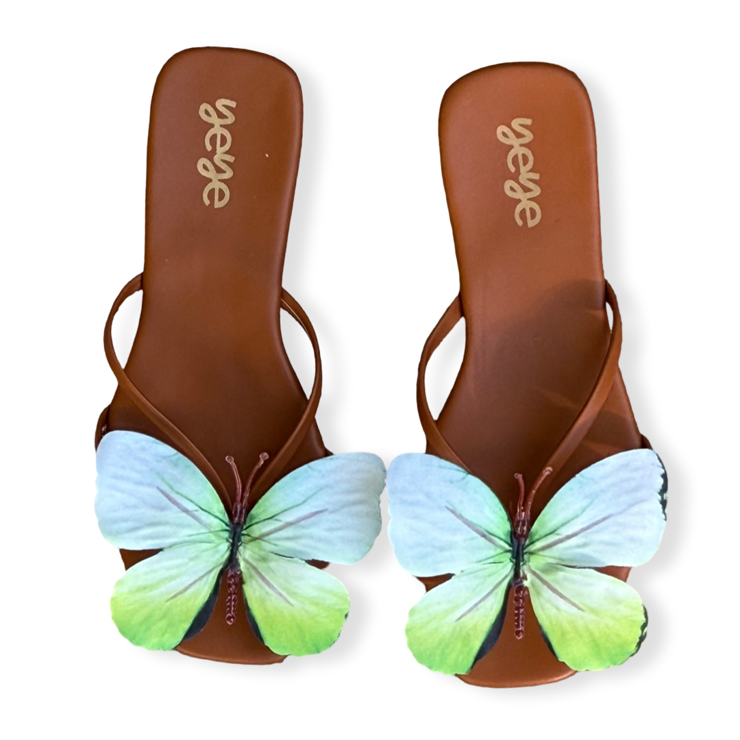 Vibrant Green Sandals