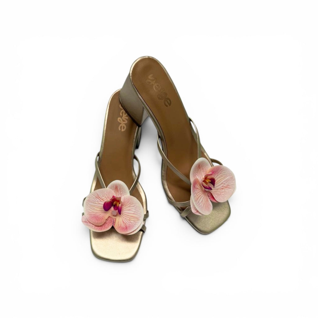 Peach Orchid Heels