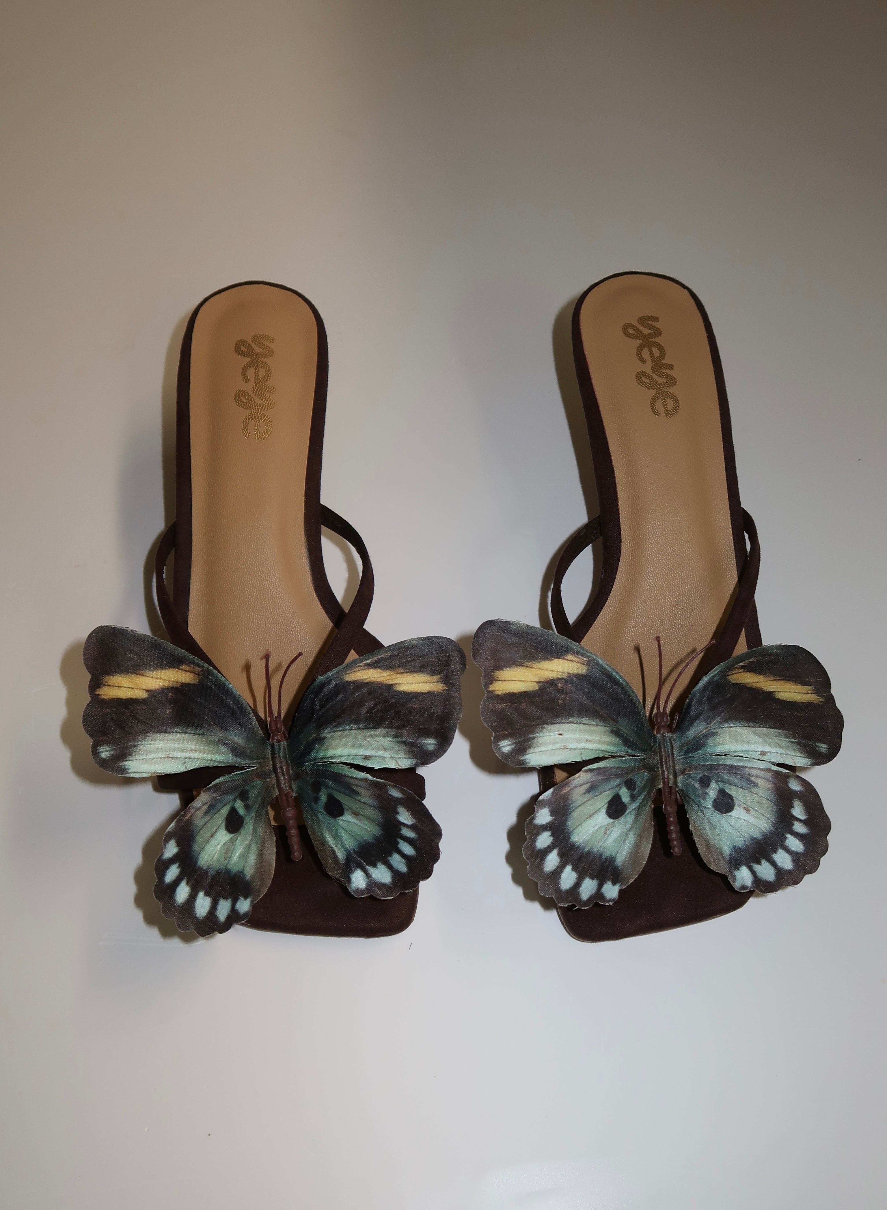 Butterfly Effect Kitten Heels