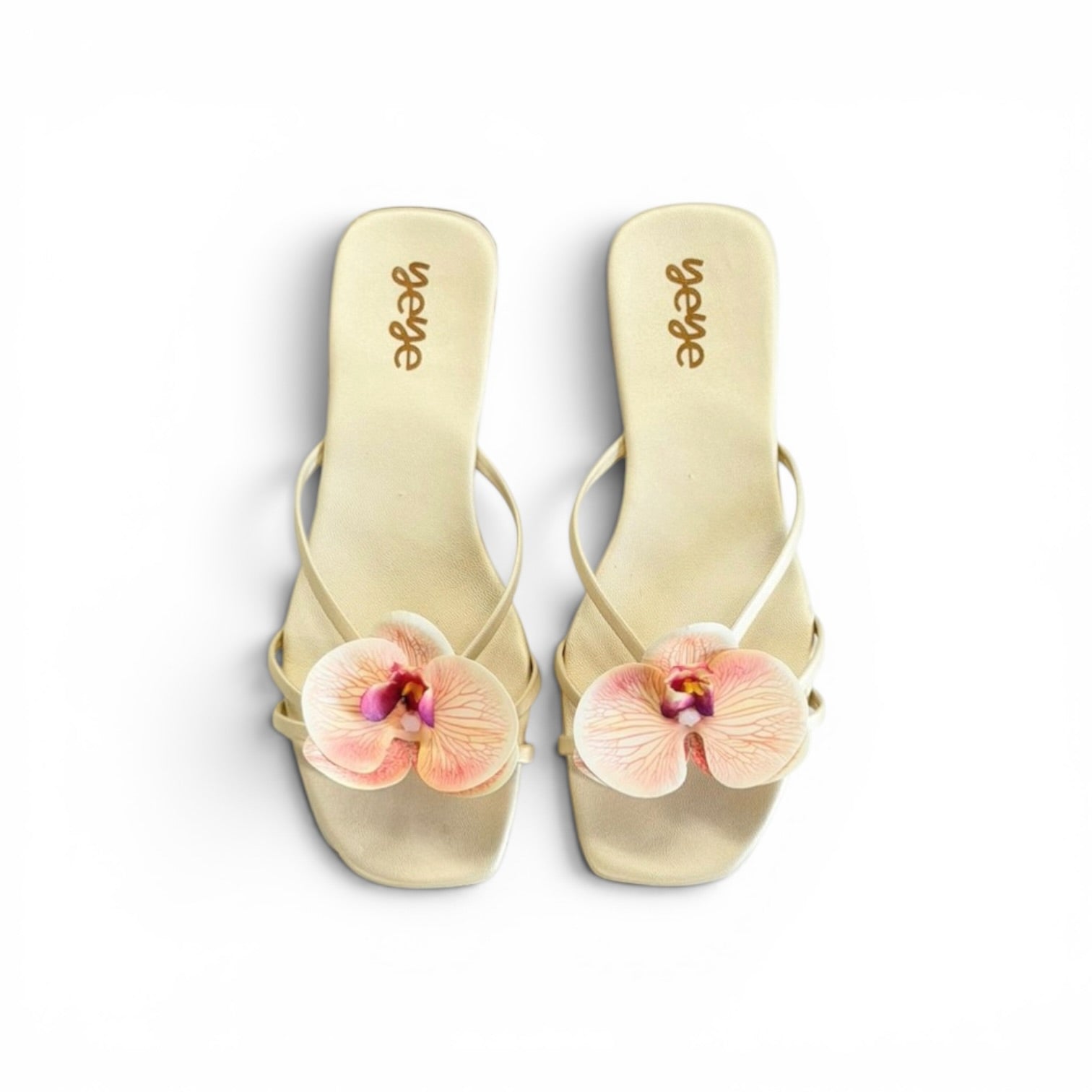 Peach Orchid Sandals