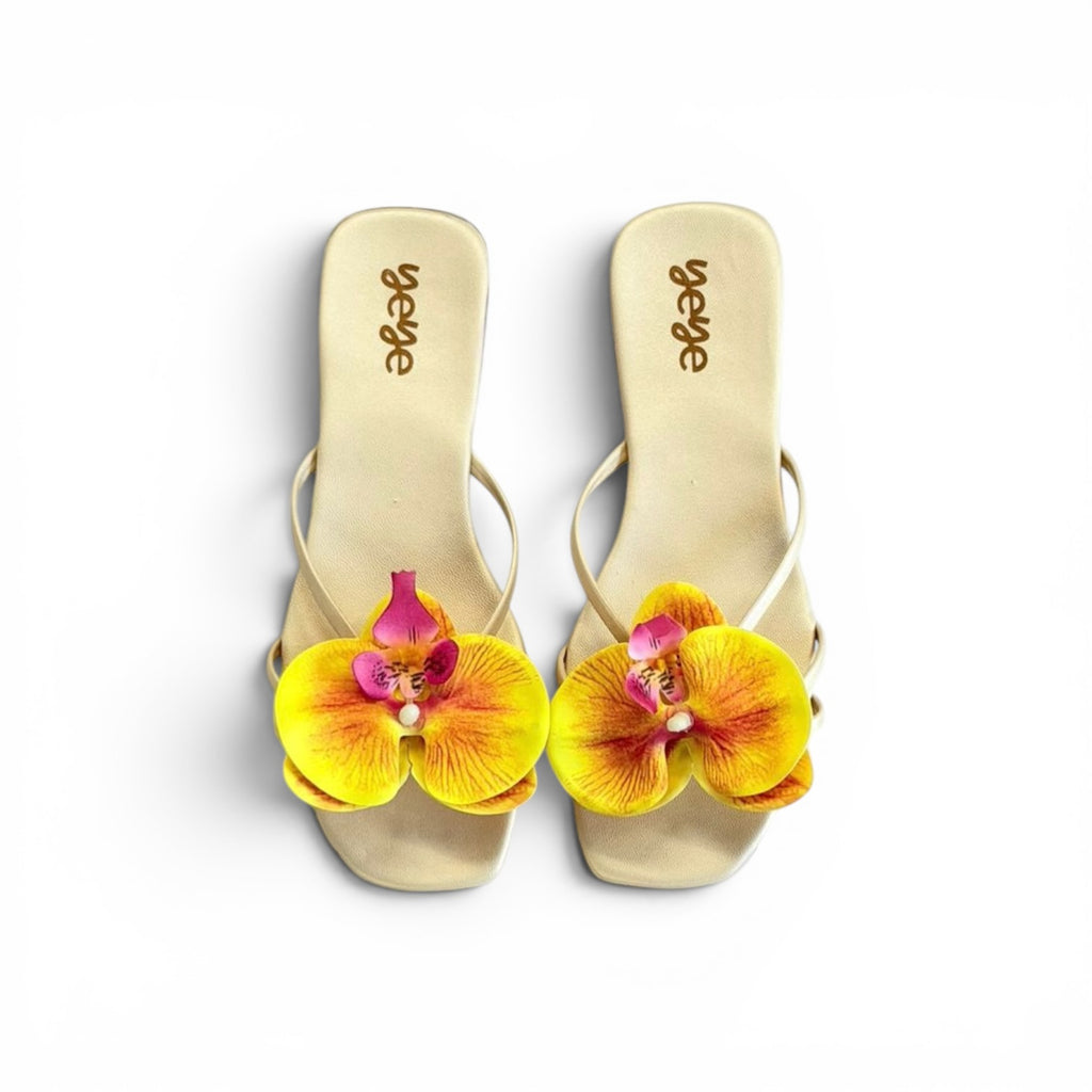 Sunrise Orchid Sandals