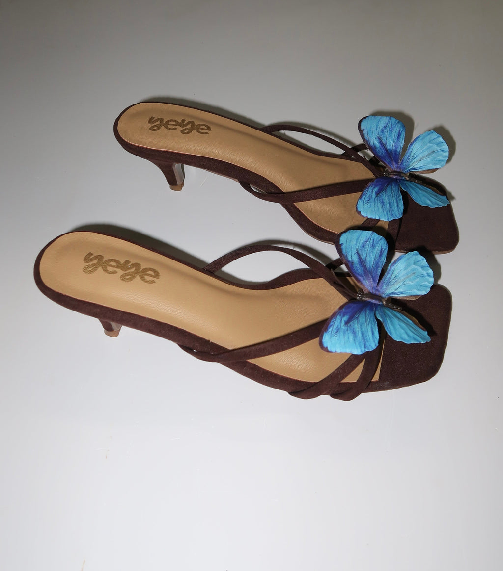 Blue Strikes - Kitten Heel