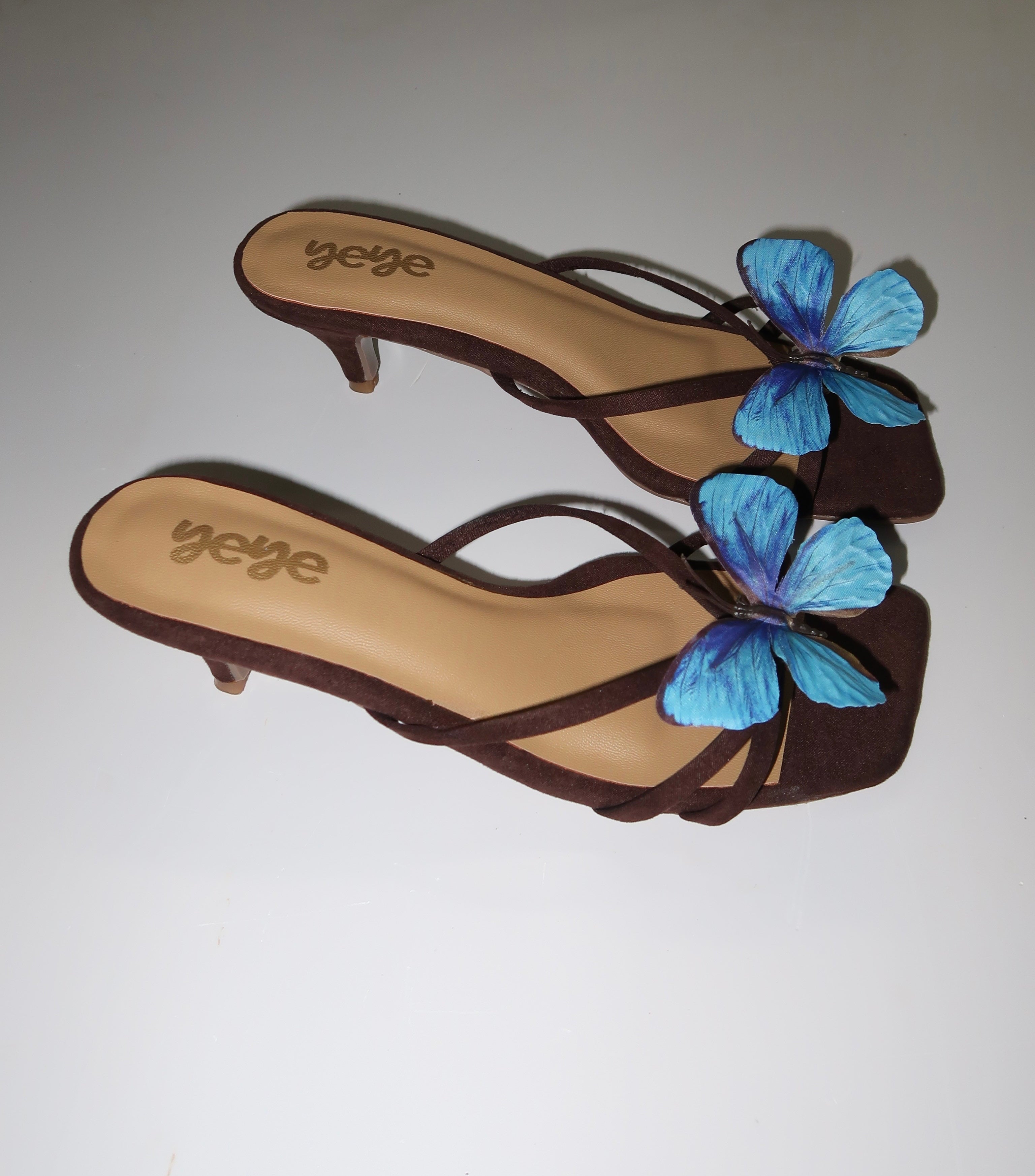 Blue Strikes - Kitten Heel