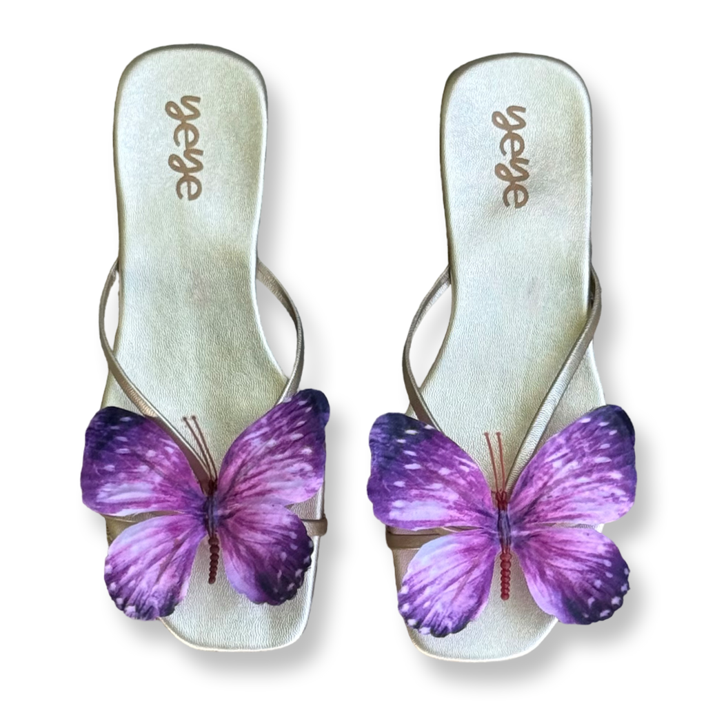 Violet Strike Sandals