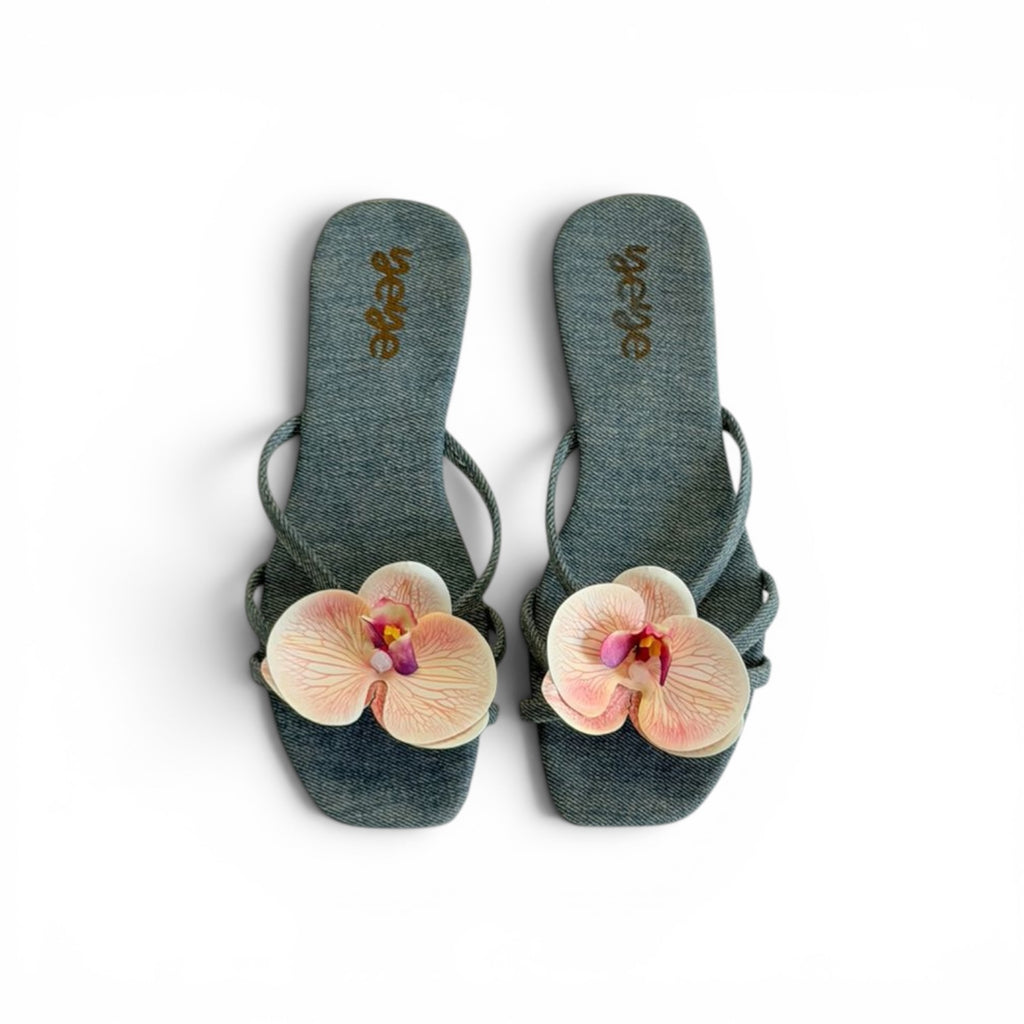 Peach Orchid Sandals