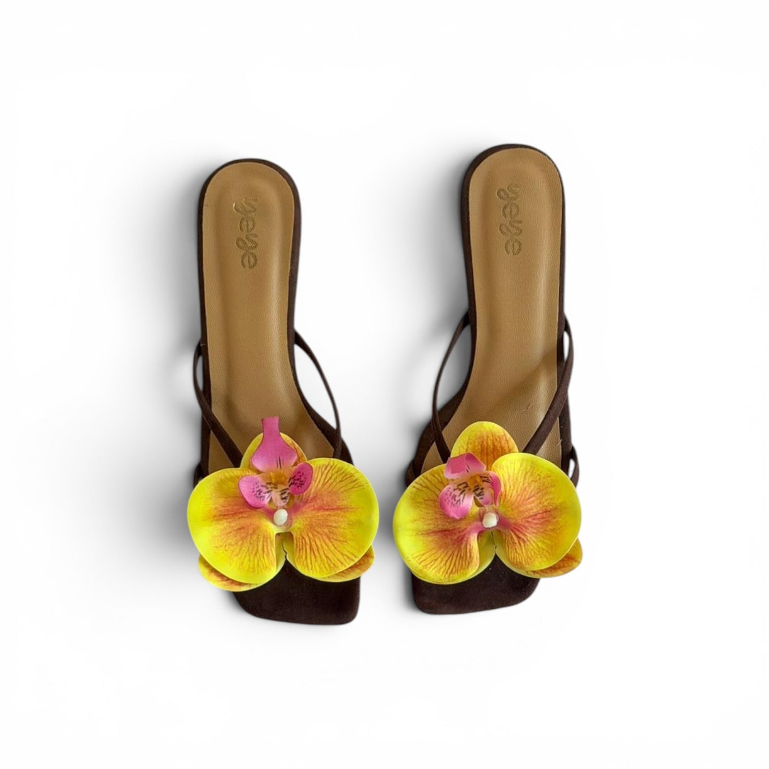 Sunrise Orchid Kitten Heel