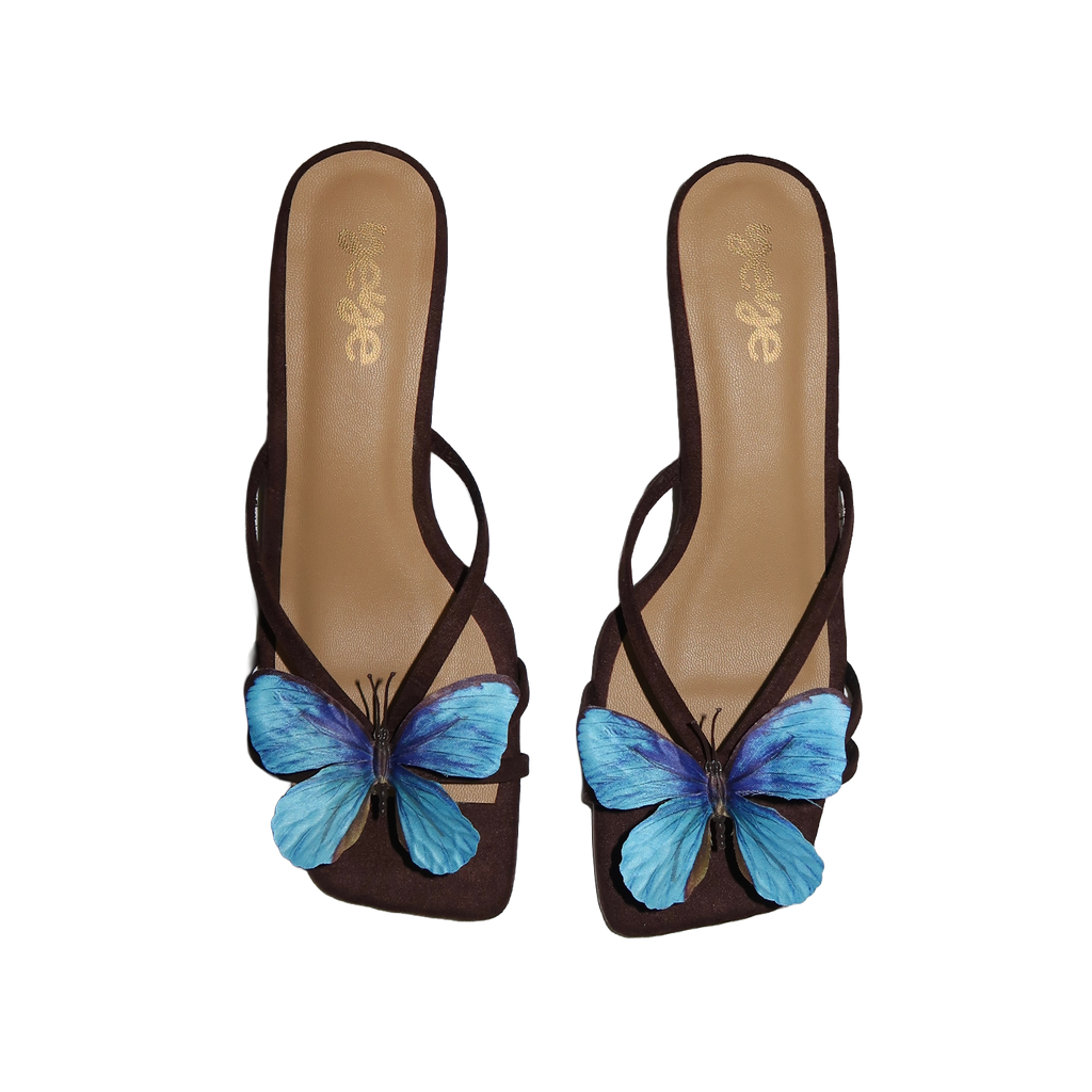 Blue Strikes - Kitten Heel