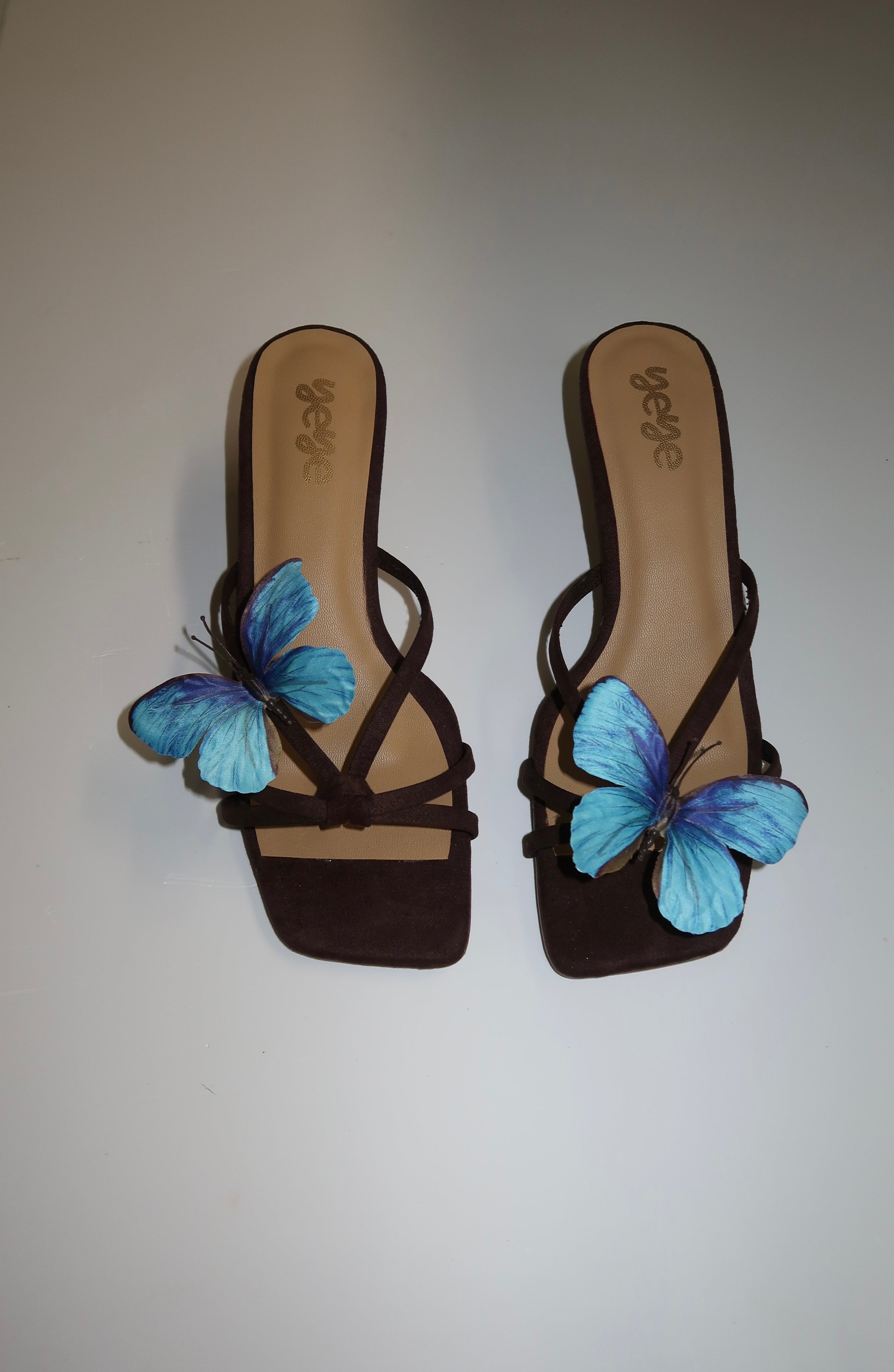 Blue Strikes - Kitten Heel