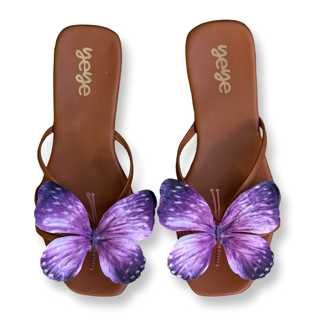 Violet Strike Sandals