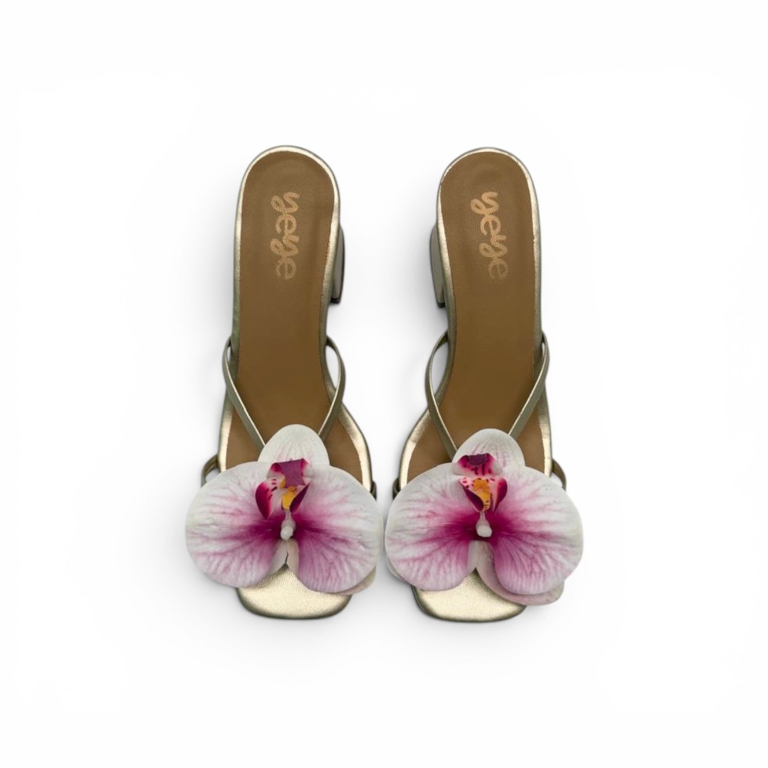 Subtle Pink Orchid Heels