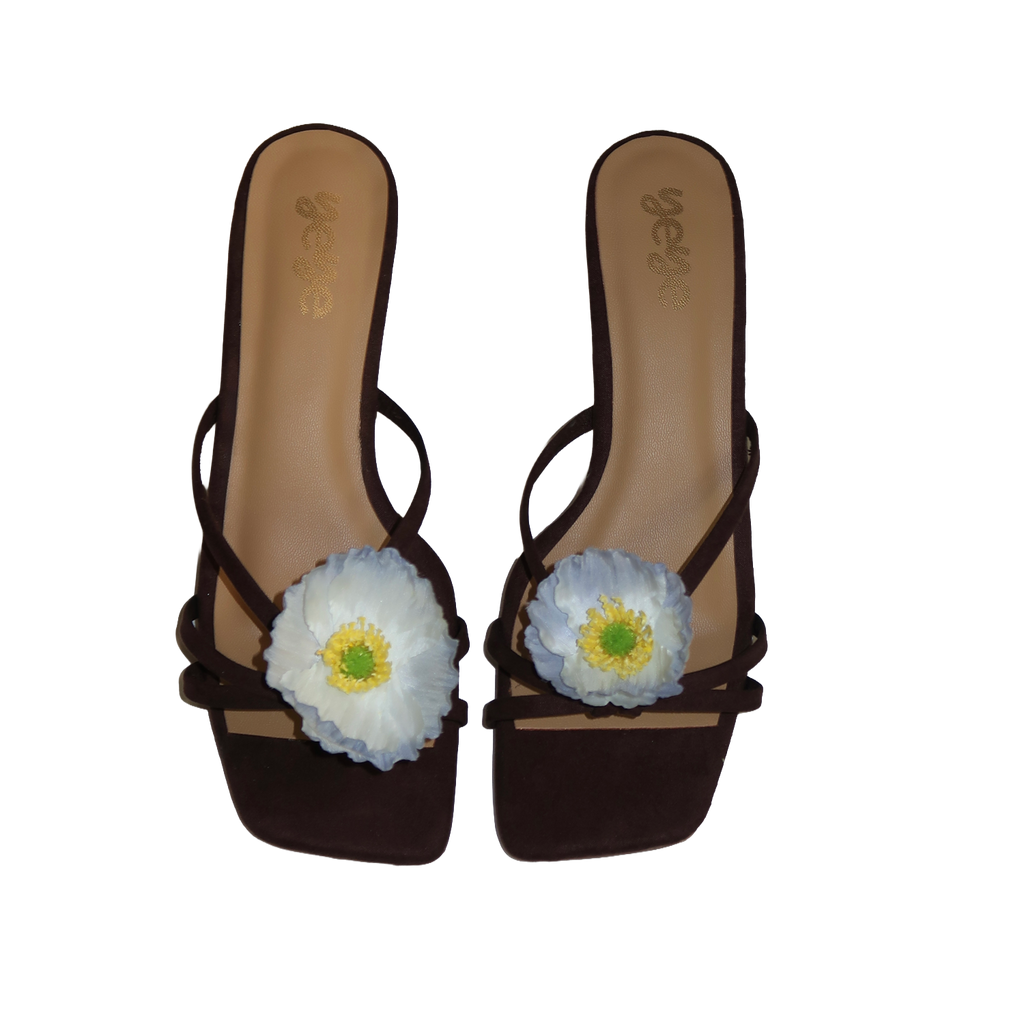 Blue windflower - Kitten Heel