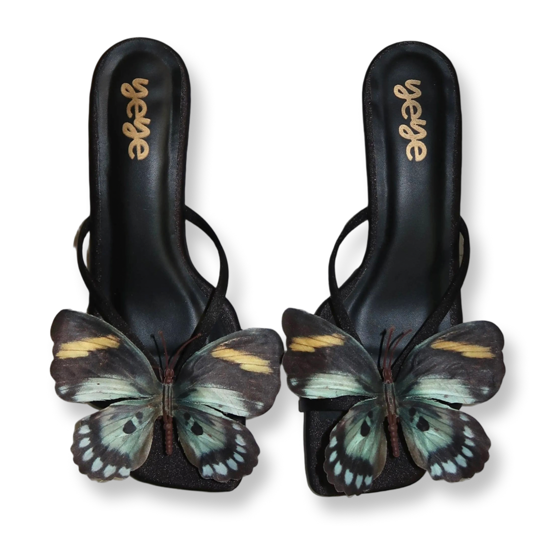 Butterfly Effect Kitten Heels