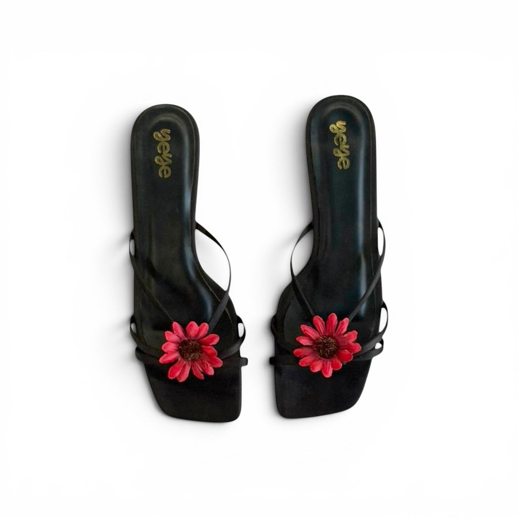 Red Margarita Kitten Heel