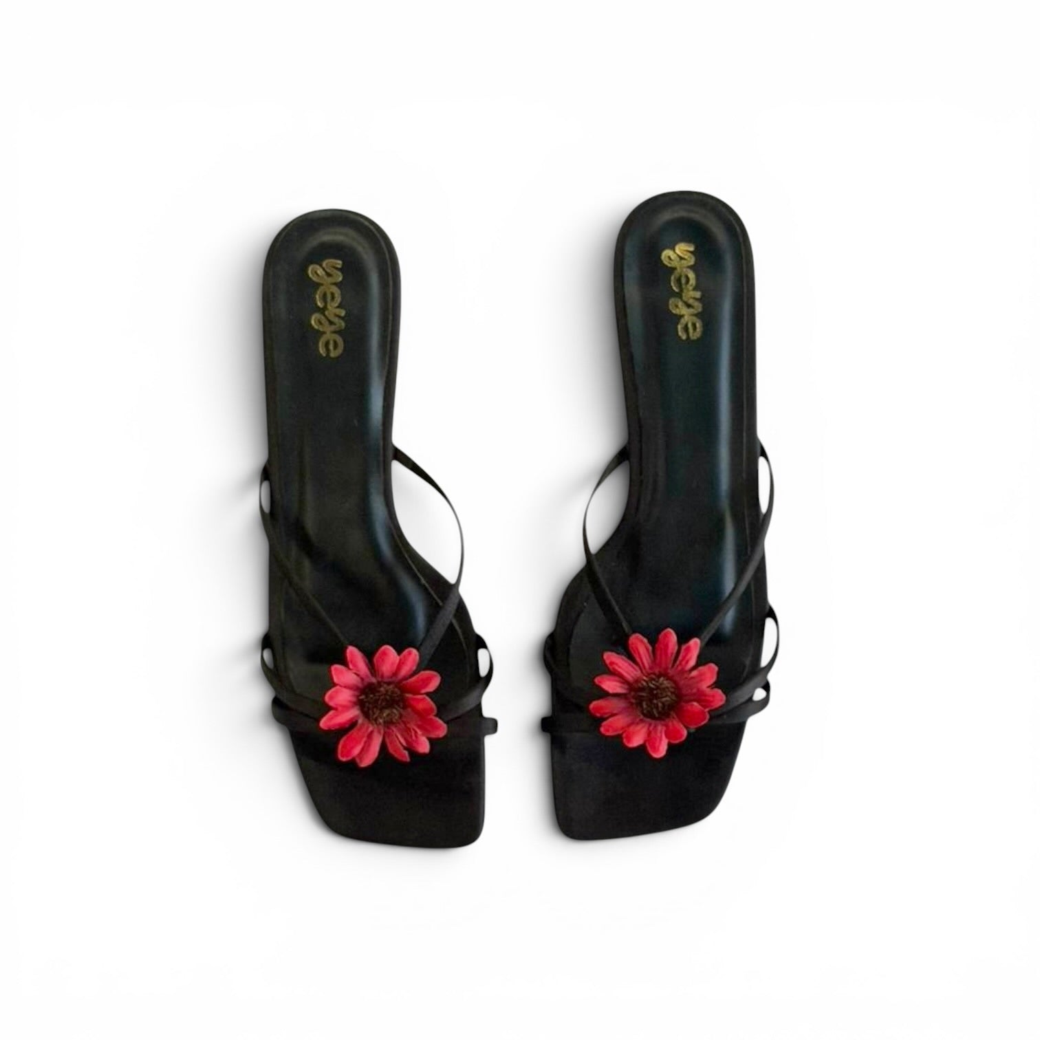 Red Margarita Kitten Heel