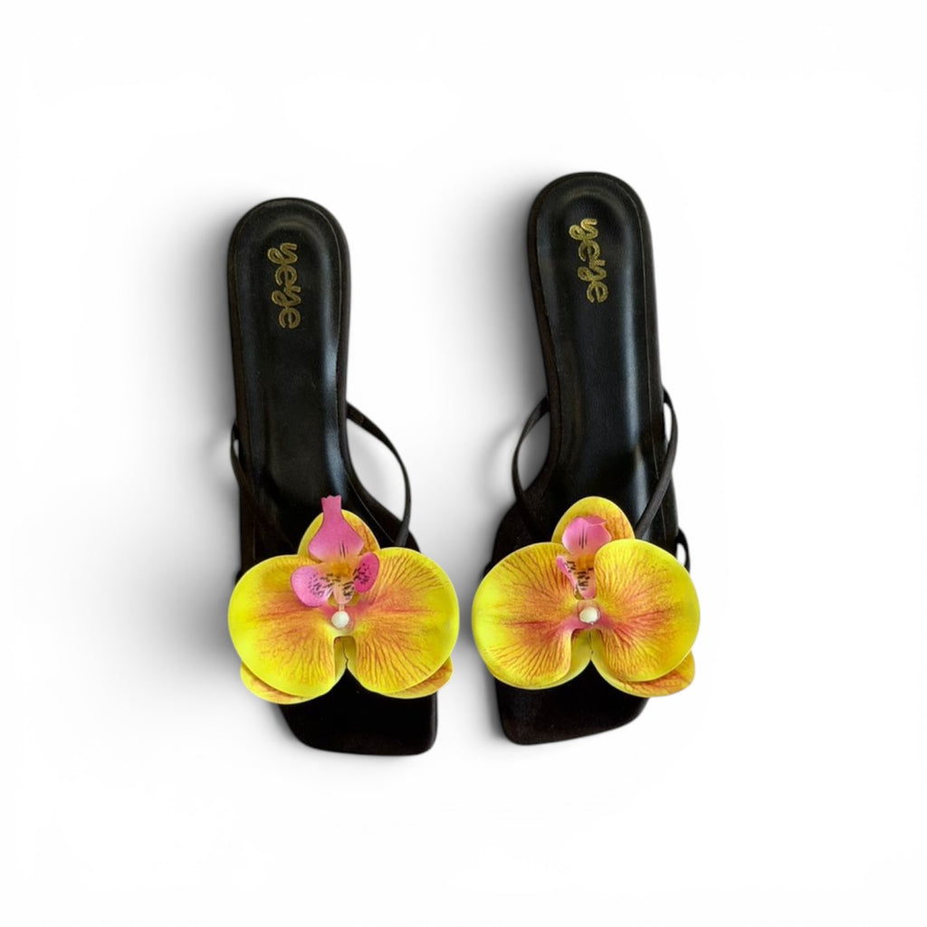 Sunrise Orchid Kitten Heel